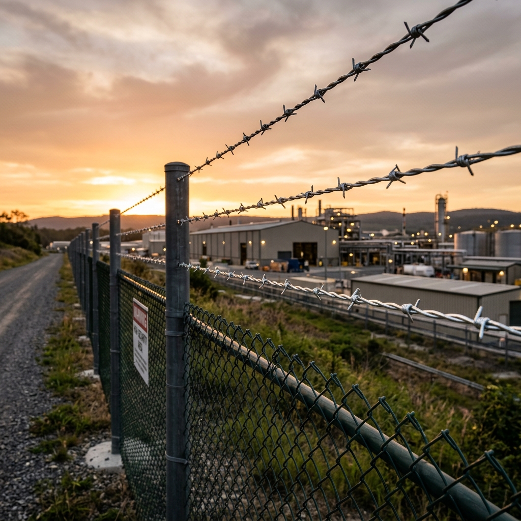 Barbed Wire Fencing