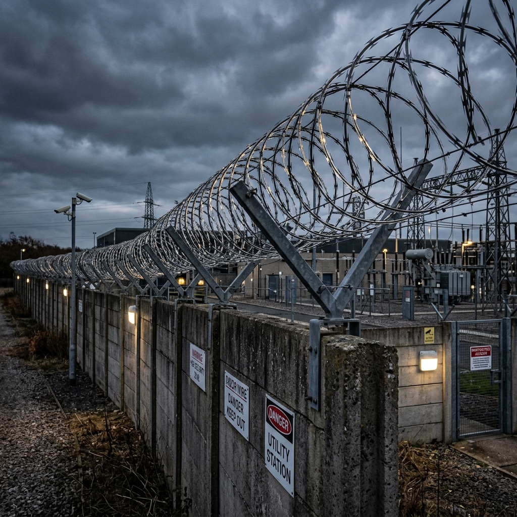 Concertina Razor Wire Fencing
