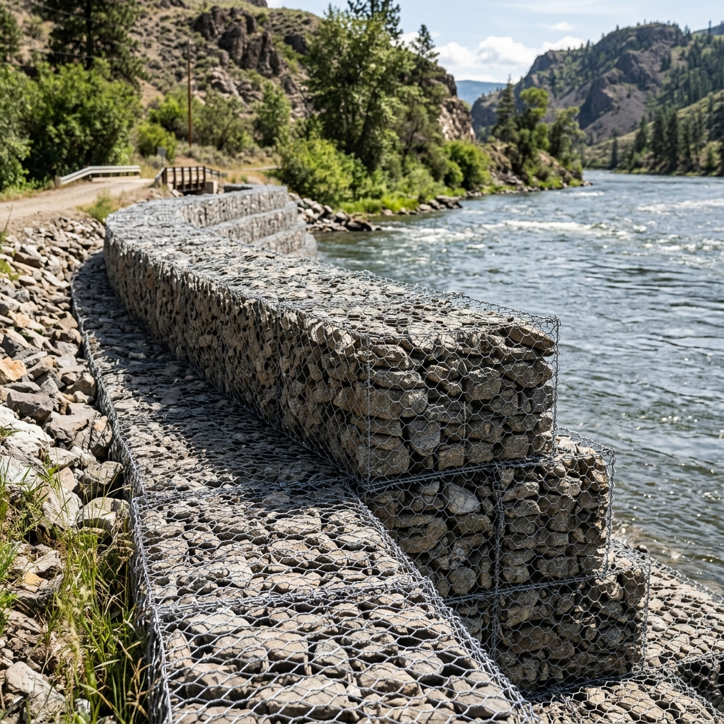 Gabion Box Fencing